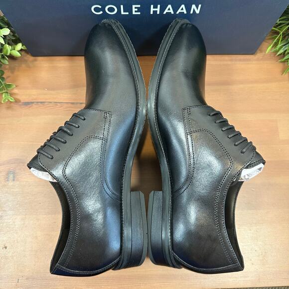 Cole Haan Men's Modern Essentials Leather Plain Toe Oxfords Size 13 - Picture 6 of 8